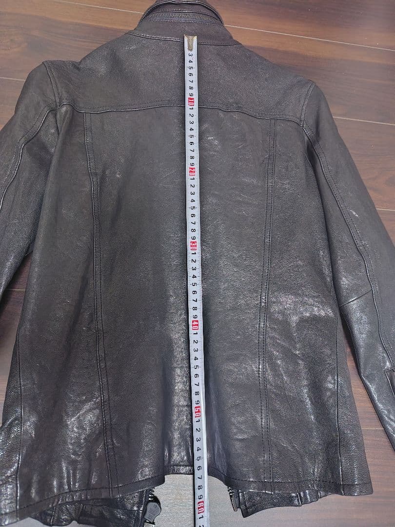 ブラックレザー　Gジャン　ジャケット　バッファローボブス