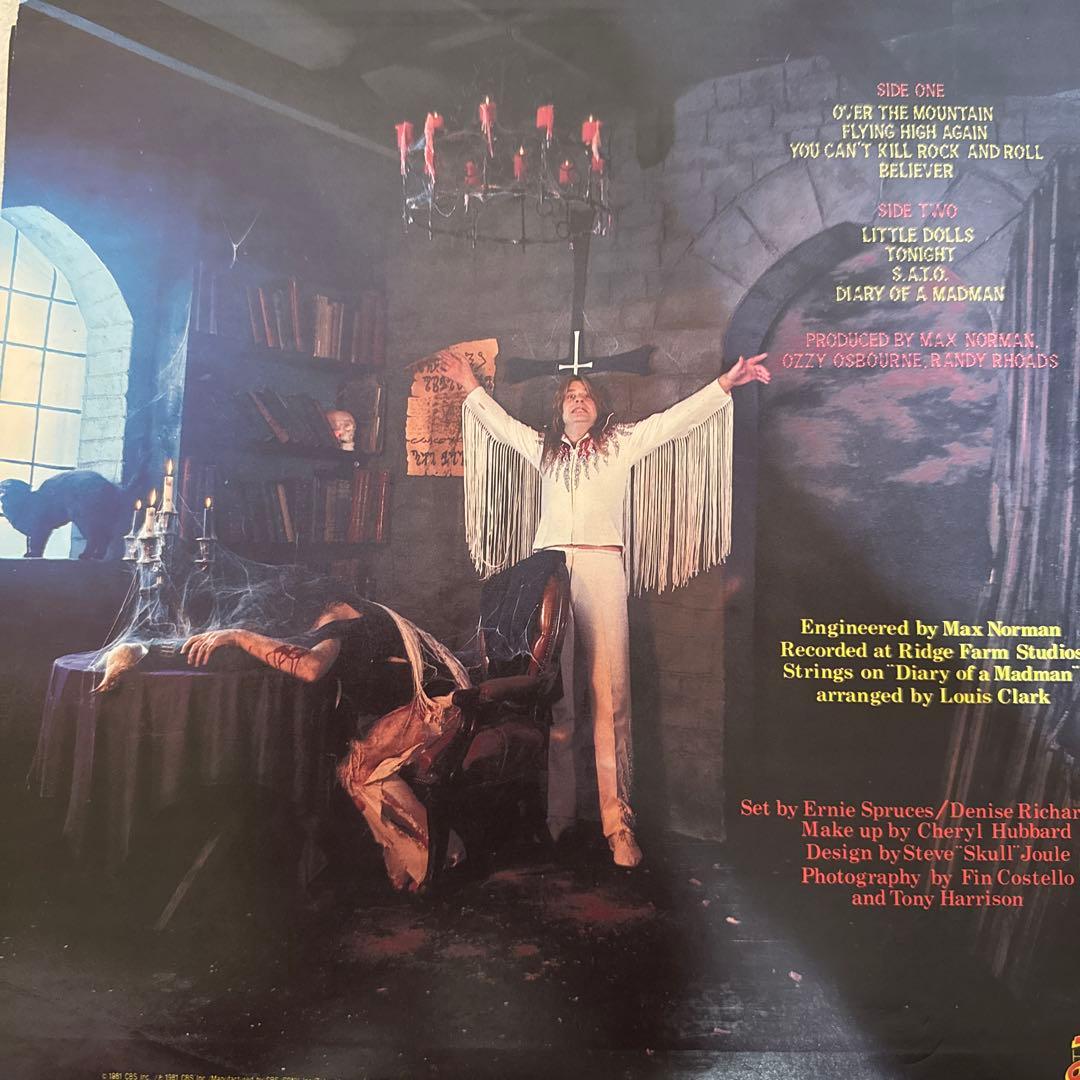 洋楽 Ozzy Osbourne Diary of a Madman