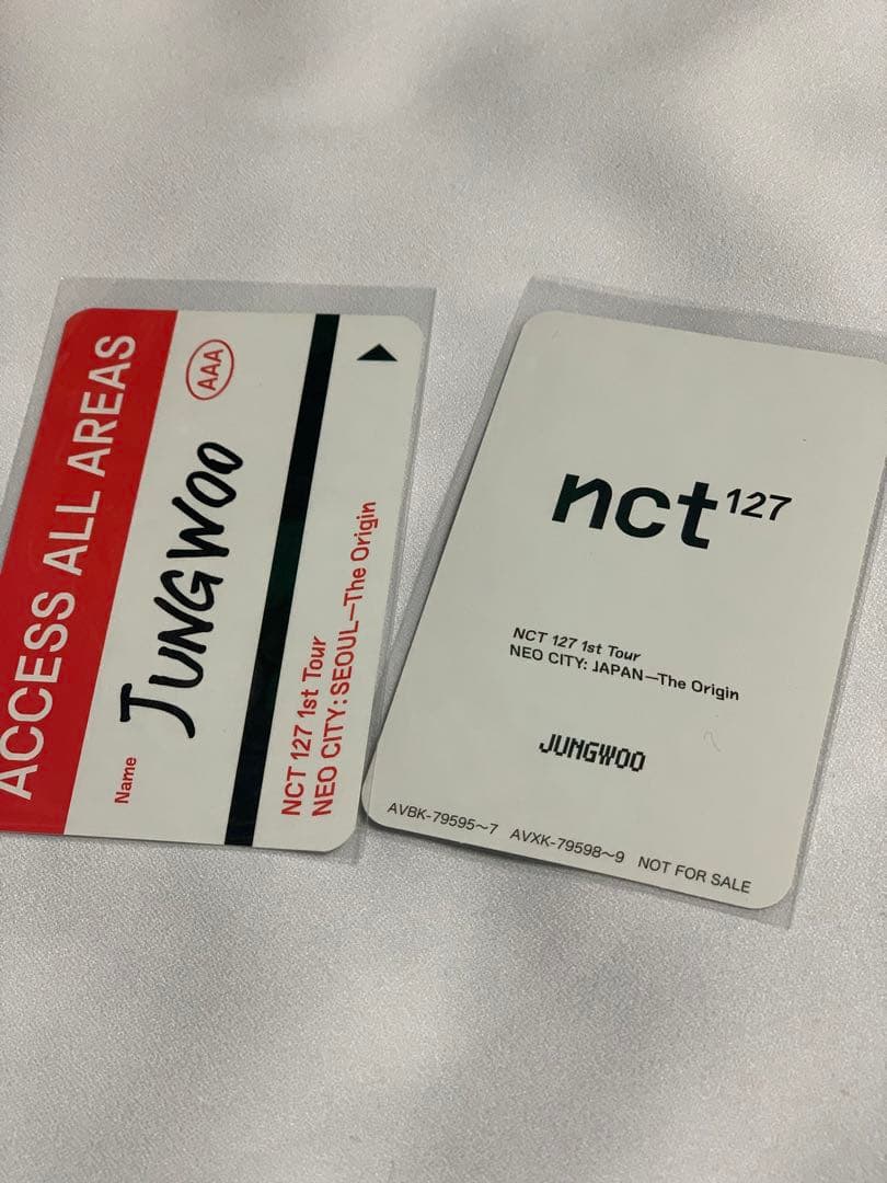 NCT127 ジョンウ  トレカ