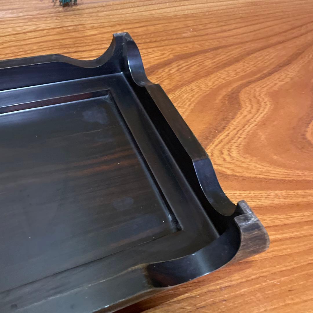 【唐木】[高級] 花台 盆栽台 飾り台 ビンテージ品