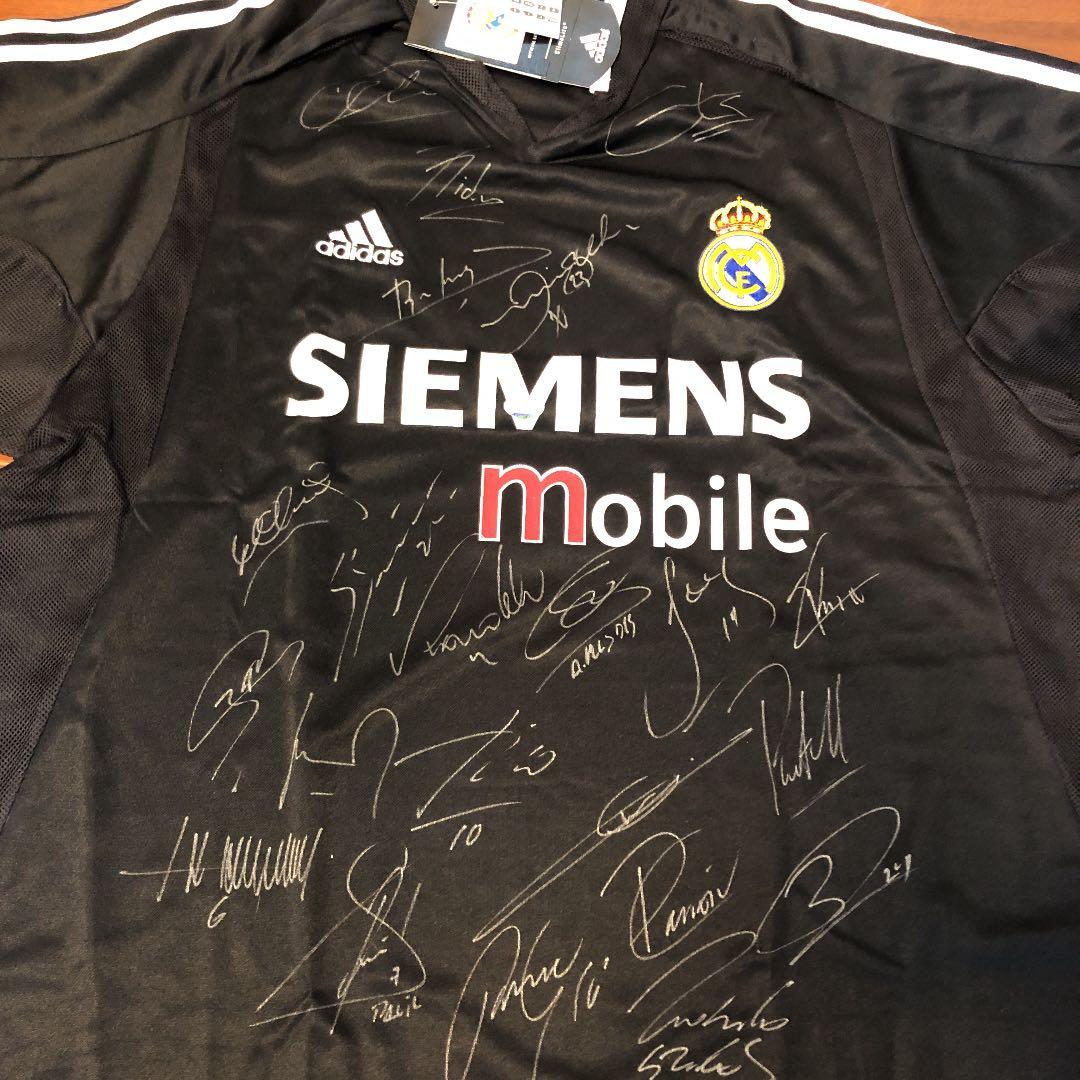 Real Madridレアルマドリード選手直筆サイン入りユニフォーム