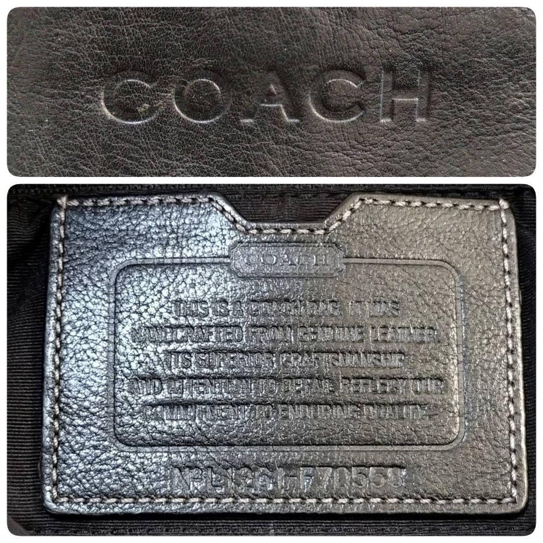 B*l様 COACH コーチ トートバッグ ヘリテージ ウェブ 2way レザー