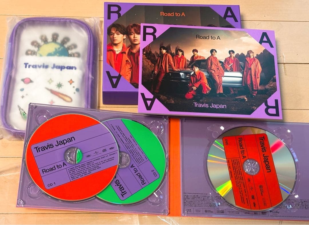 美品 TravisJapan アルバム Road to A FC限定盤 DVD