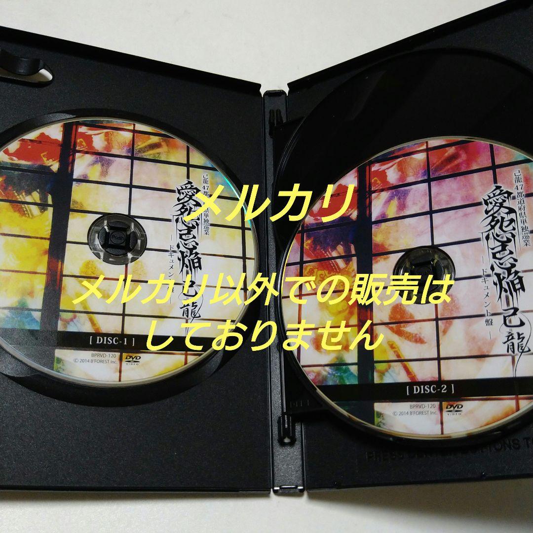 己龍 47都道府県単独巡業～千秋楽～ 愛怨忌焔 ドキュメント盤 DVD