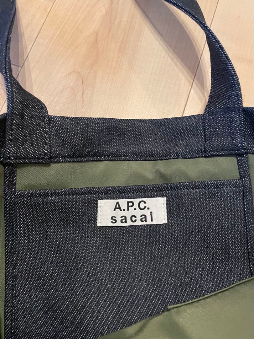 sacai サカイ A.P.C. アーペーセー デニム トートバッグ