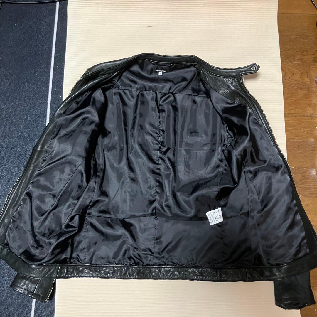 FREAK'S STORE ブラック レザー シングルライダース M