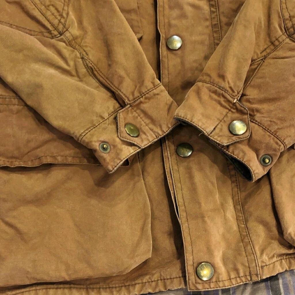 ⭐良品⭐ ベルスタッフ トライアルマスター オイルドジャケット ブラウン UK製