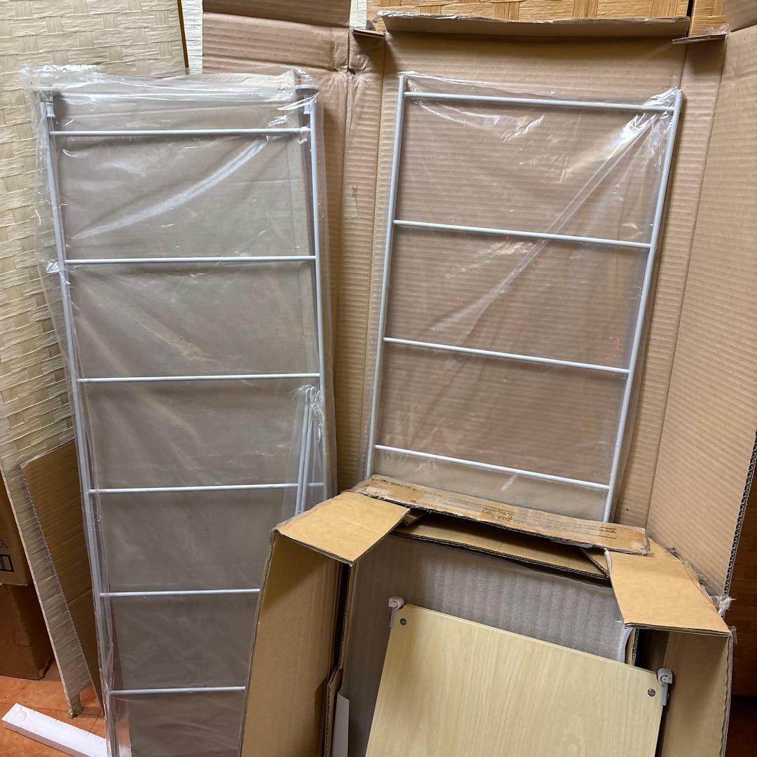 月の雫 ページ 無印良品 ４段スチール棚