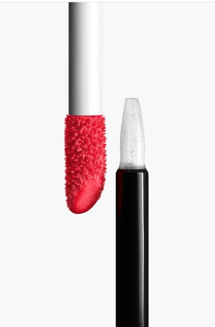 CHANELルルージュデュオウルトラトゥニュ　54 ストロベリーレッド シャネル