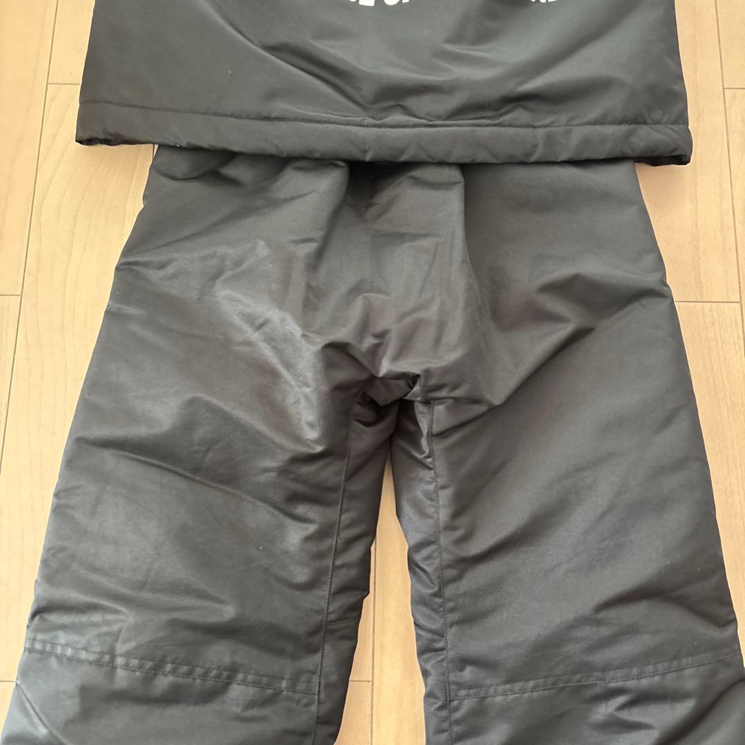 キッズ　スキーウェア　150 黒色