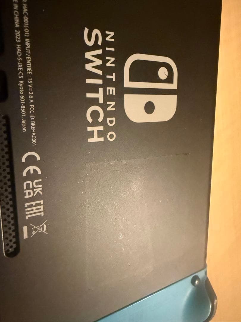 Nintendo Switch 本体 青/赤　ケース付き　ジョイコン訳あり