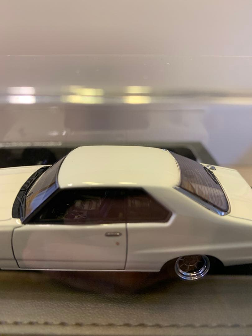 まい　IG 1/43 スカイライン　GT-ES C210 ホワイト