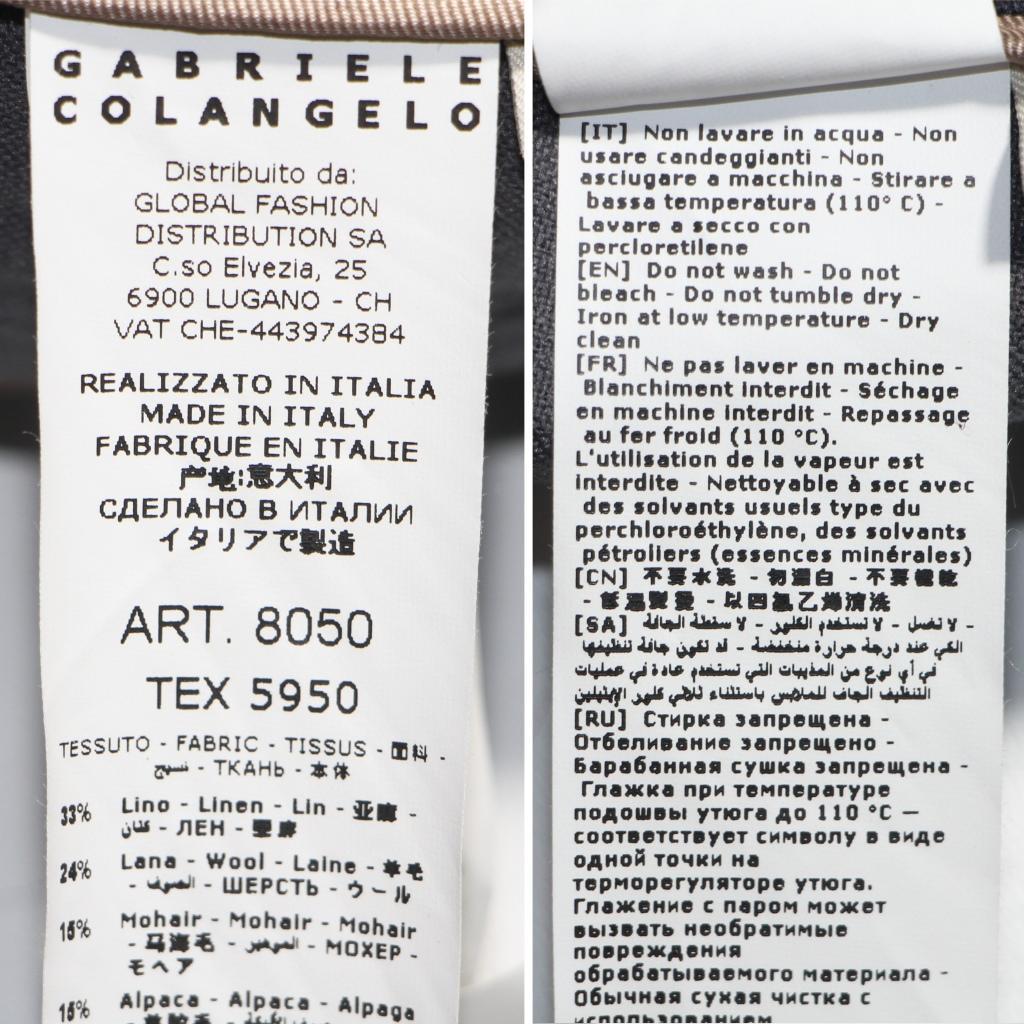 古*a様 Gabriele Colangelo ジレ ベスト トップス 紺 M