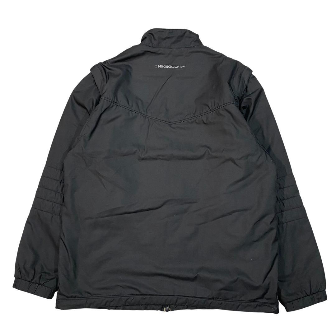 NIKE GOLF ナイキ ゴルフ 中綿 2WAY ジャケット XL ブラック