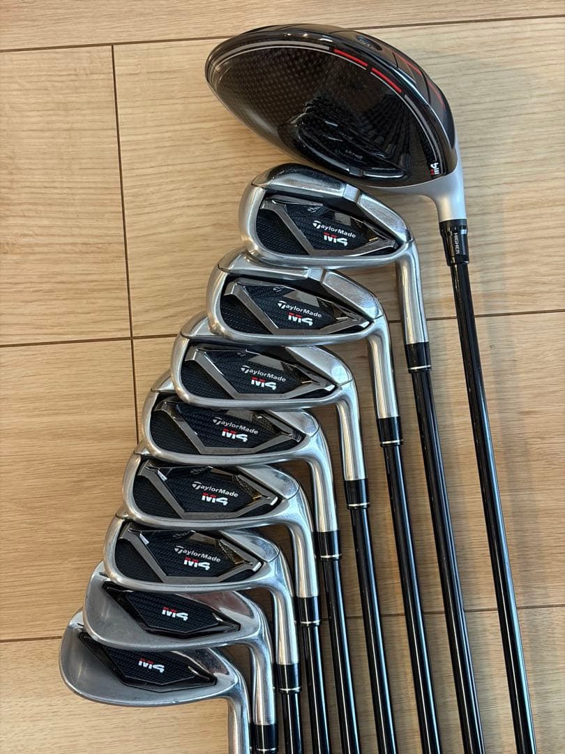 最終値下げ TaylorMade M4 ドライバー アイアン ウェッジ 9本