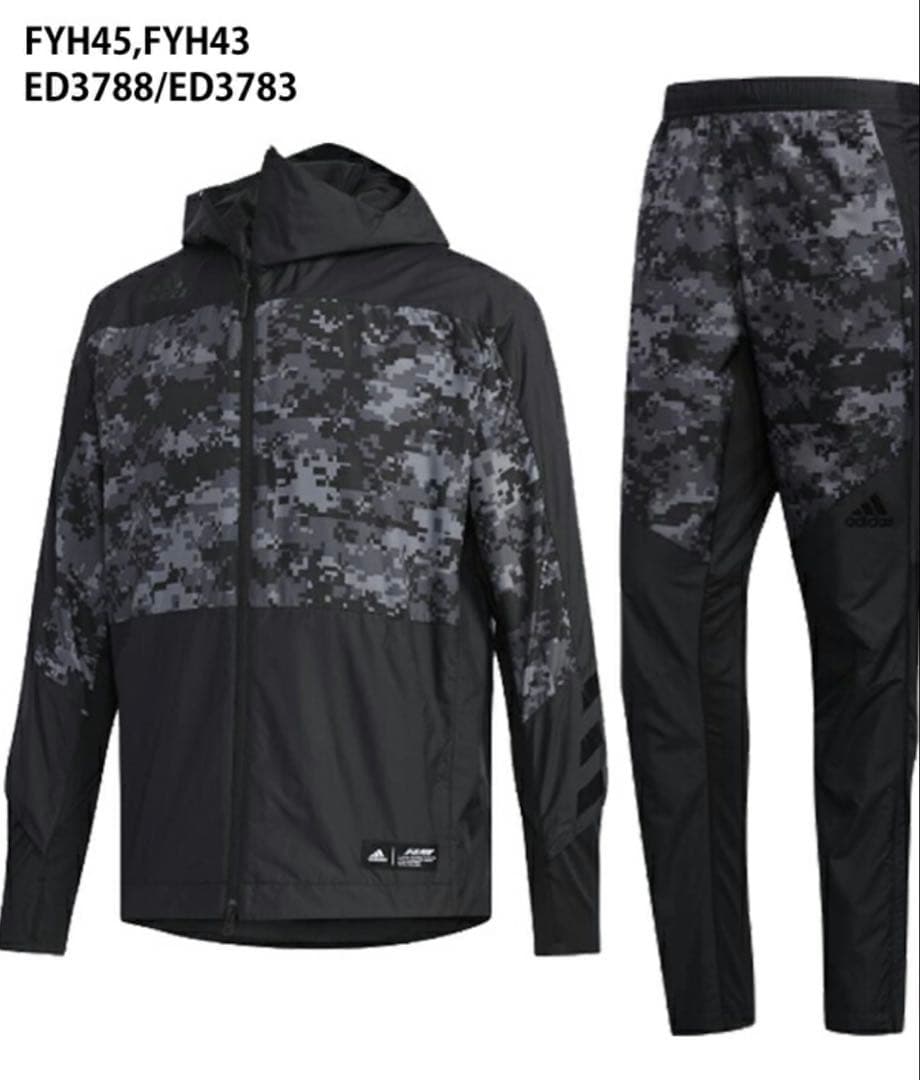 新品未使用adidas ウィンドブレーカー　パンツ上下セット