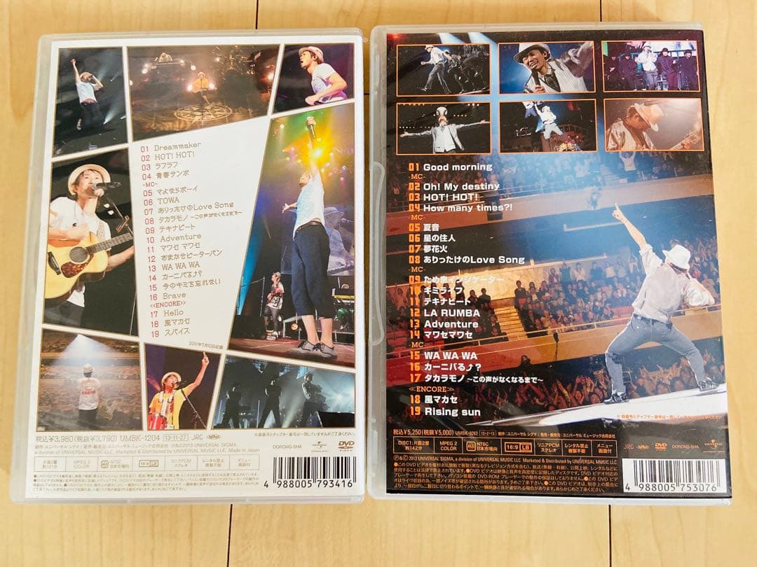 ナオトインティライミ　LIVE DVD 4枚セット　値下げしました。