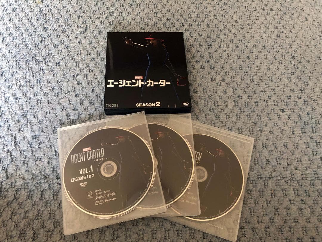 ● DVD エージェントカーター シーズン１～２ セット