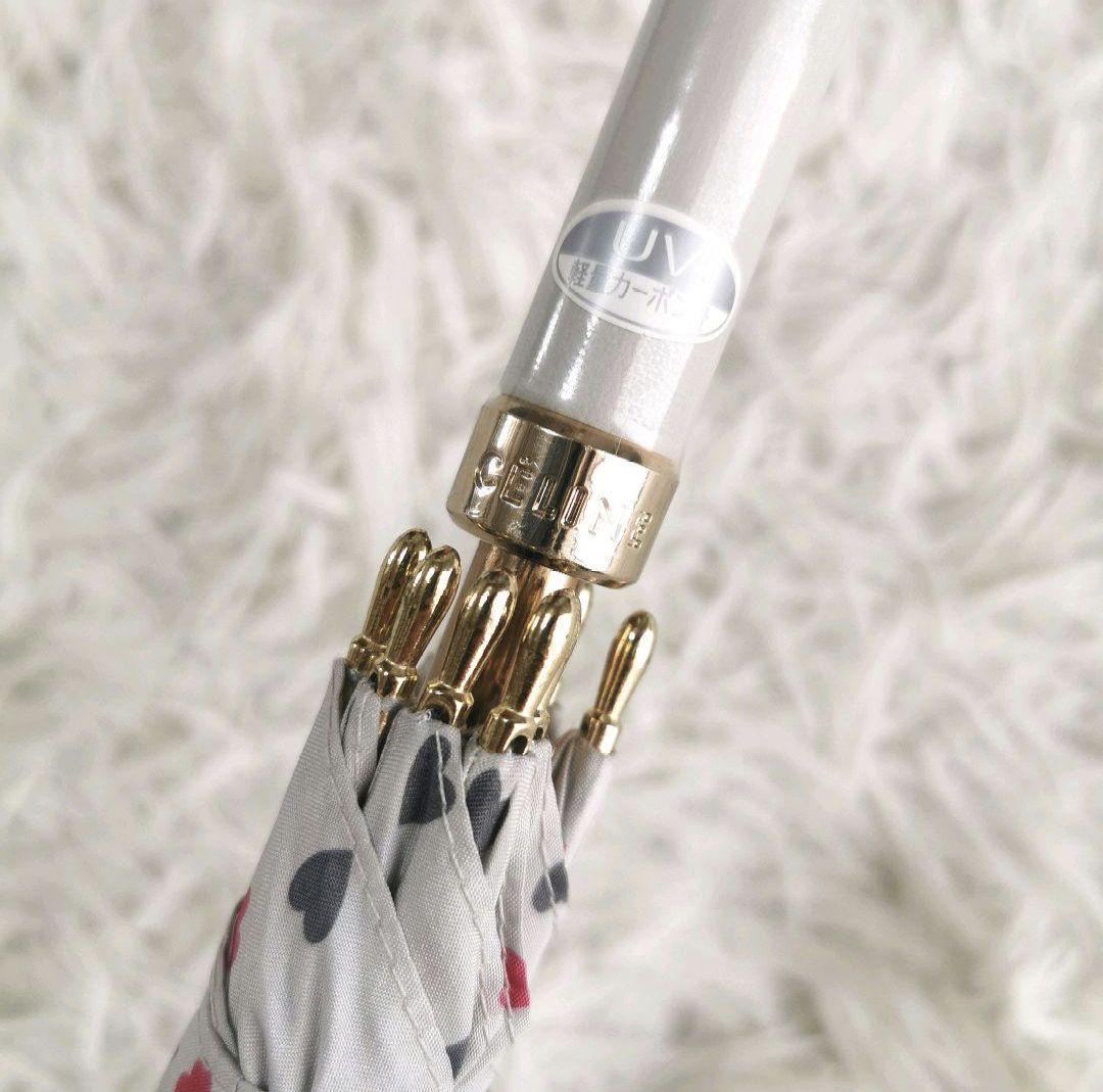 美品✨CELINE 雨傘 長傘 マカダム柄 トリオンフ ハート柄 軽量 ロゴ