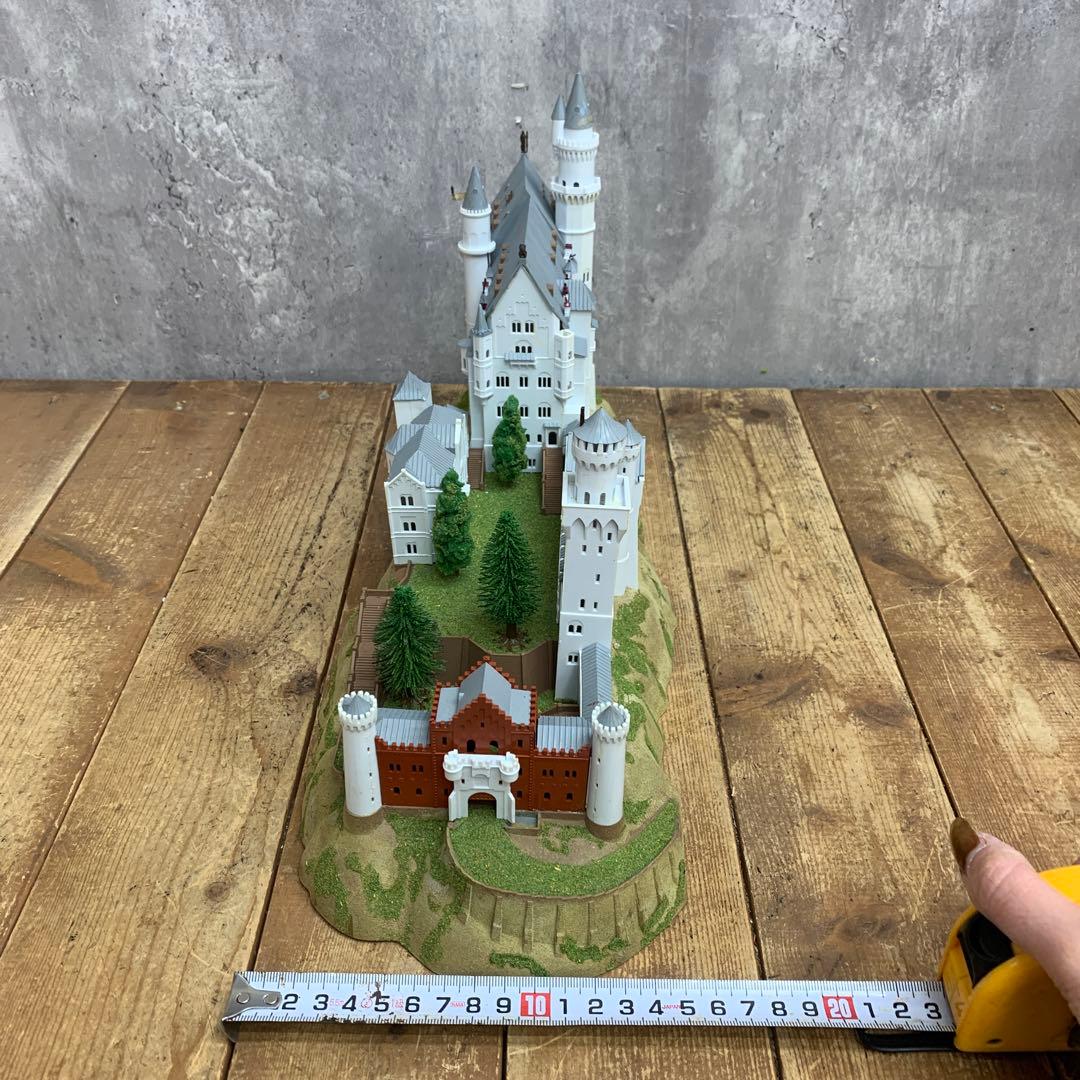 3F 【完成品】ノイシュヴァンシュタイン城 ジオラマ 欧州 ドイツ 古城 建築模