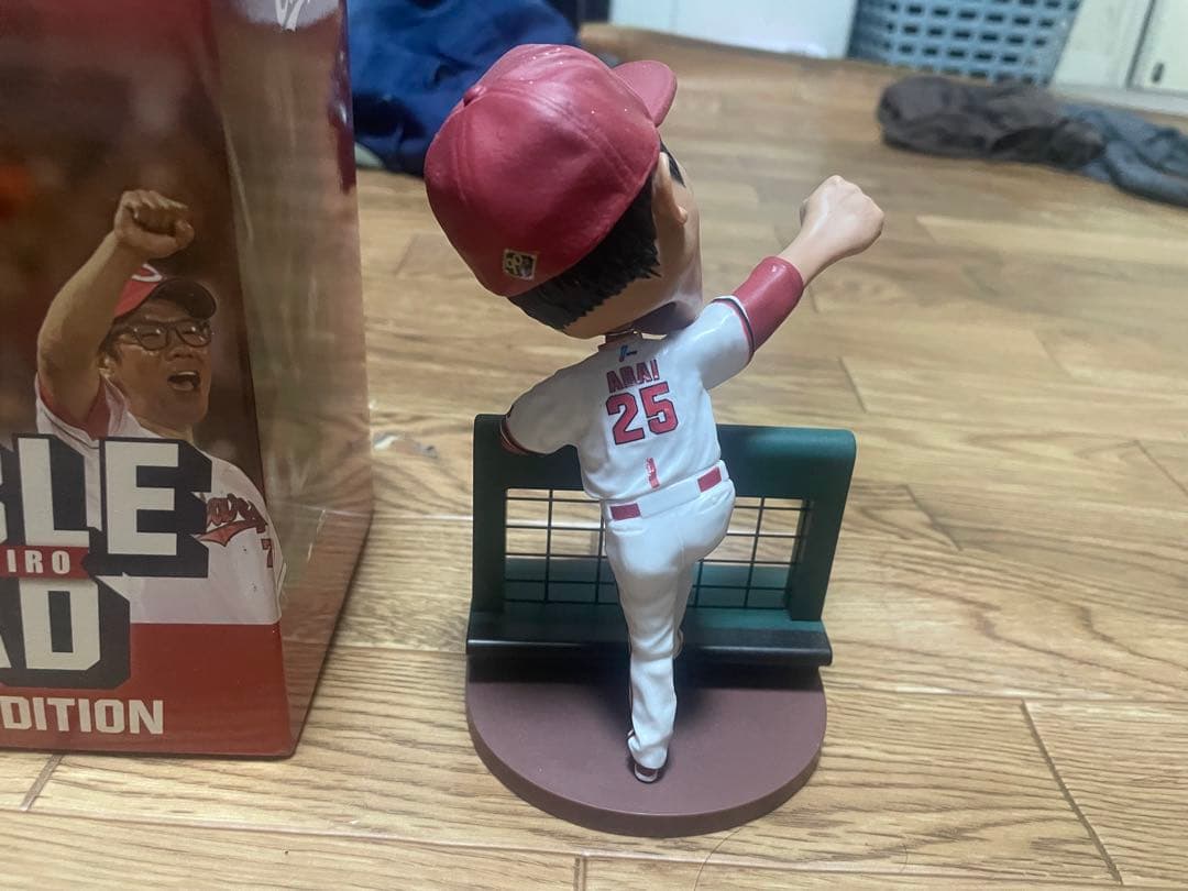 広島カープ　黒田博樹　新井監督　ボブルヘッド　セット　ホーム仕様　開封済み