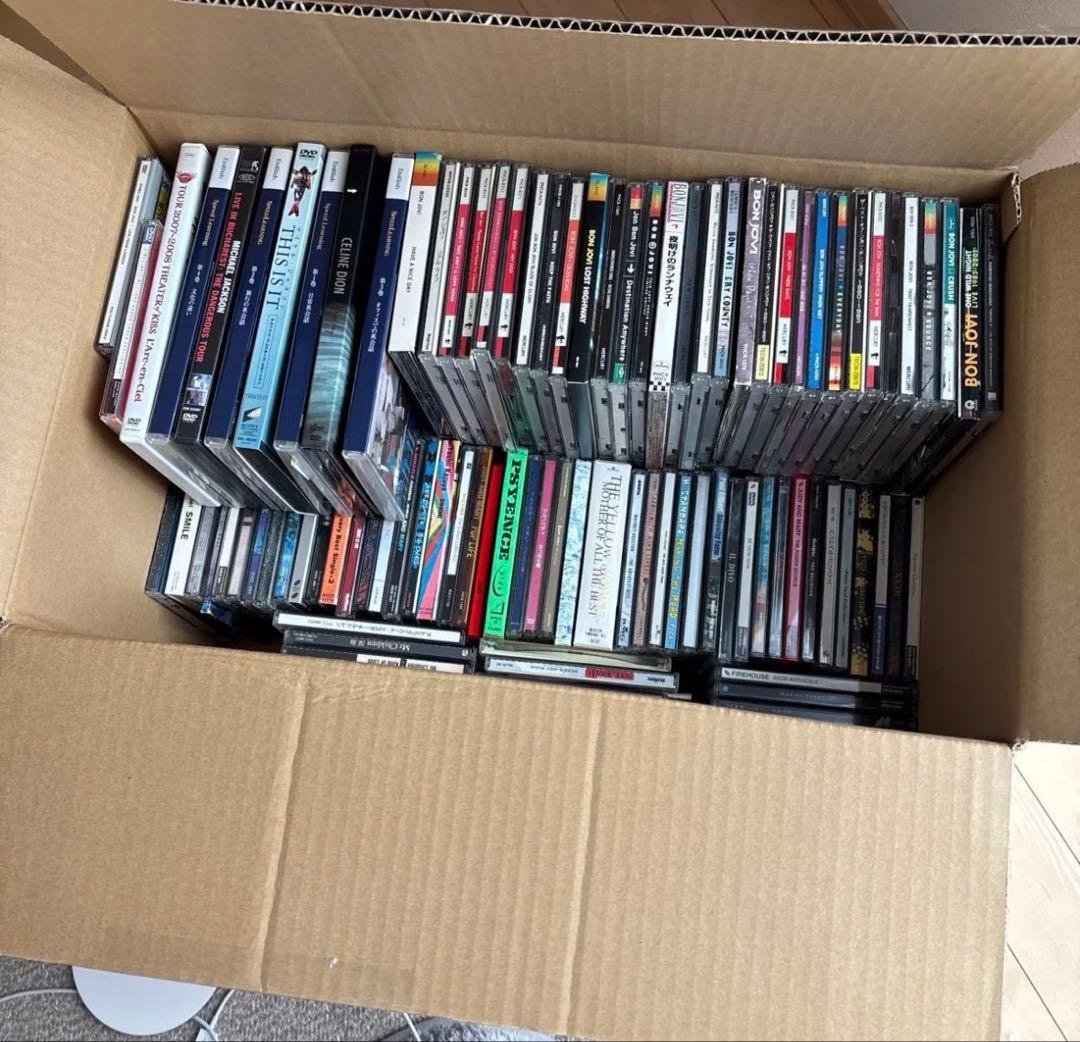 CD、DVDまとめ売り 邦楽 洋楽 CD約130枚、DVD10枚セット　ジャンク