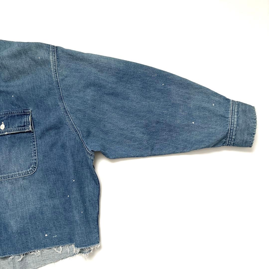 AP STUDIO JOHN BULL ジョンブル　デニムクロップドシャツ　完売
