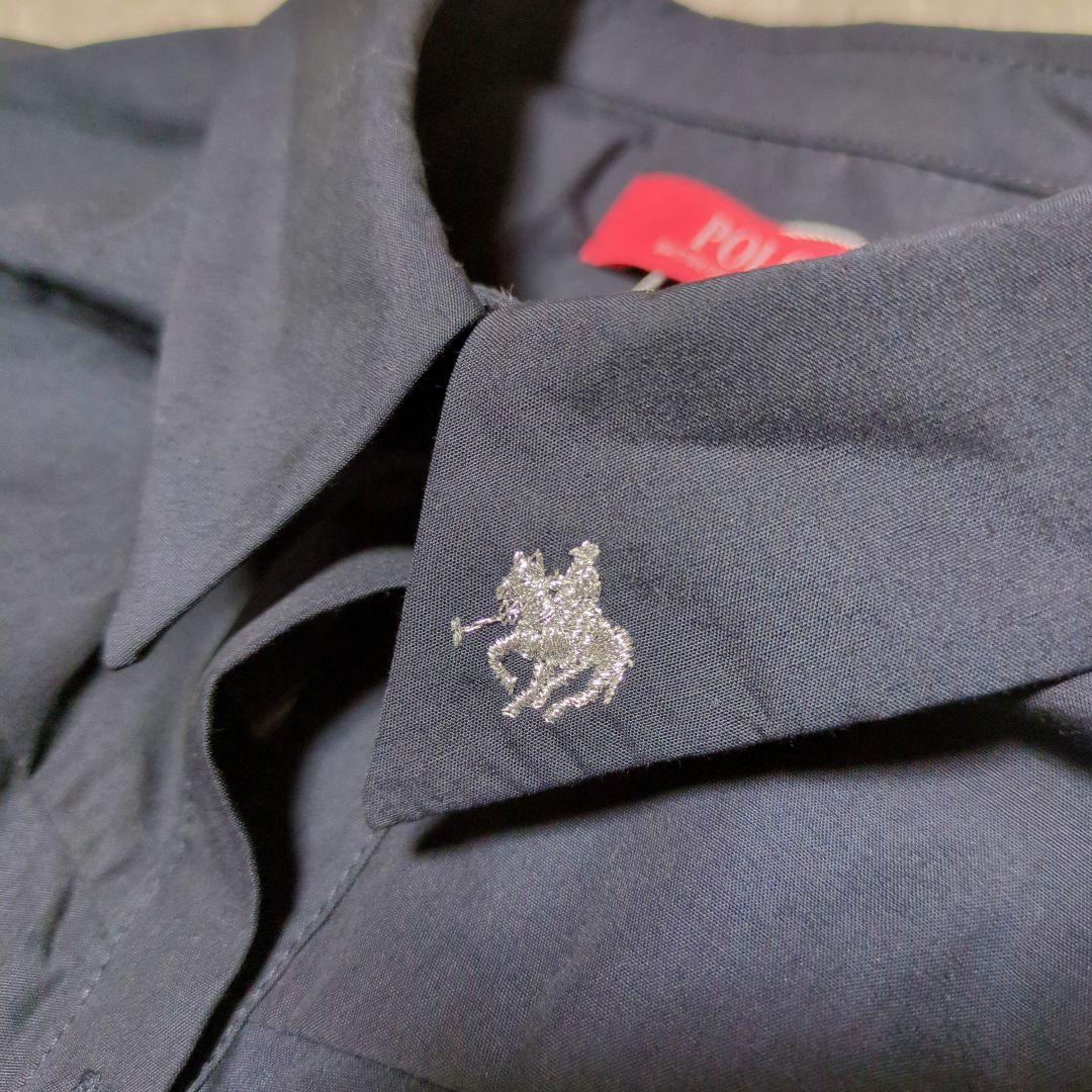 タグ付き！POLO BCSコラボ コルセットスウィッチングシャツワンピース S