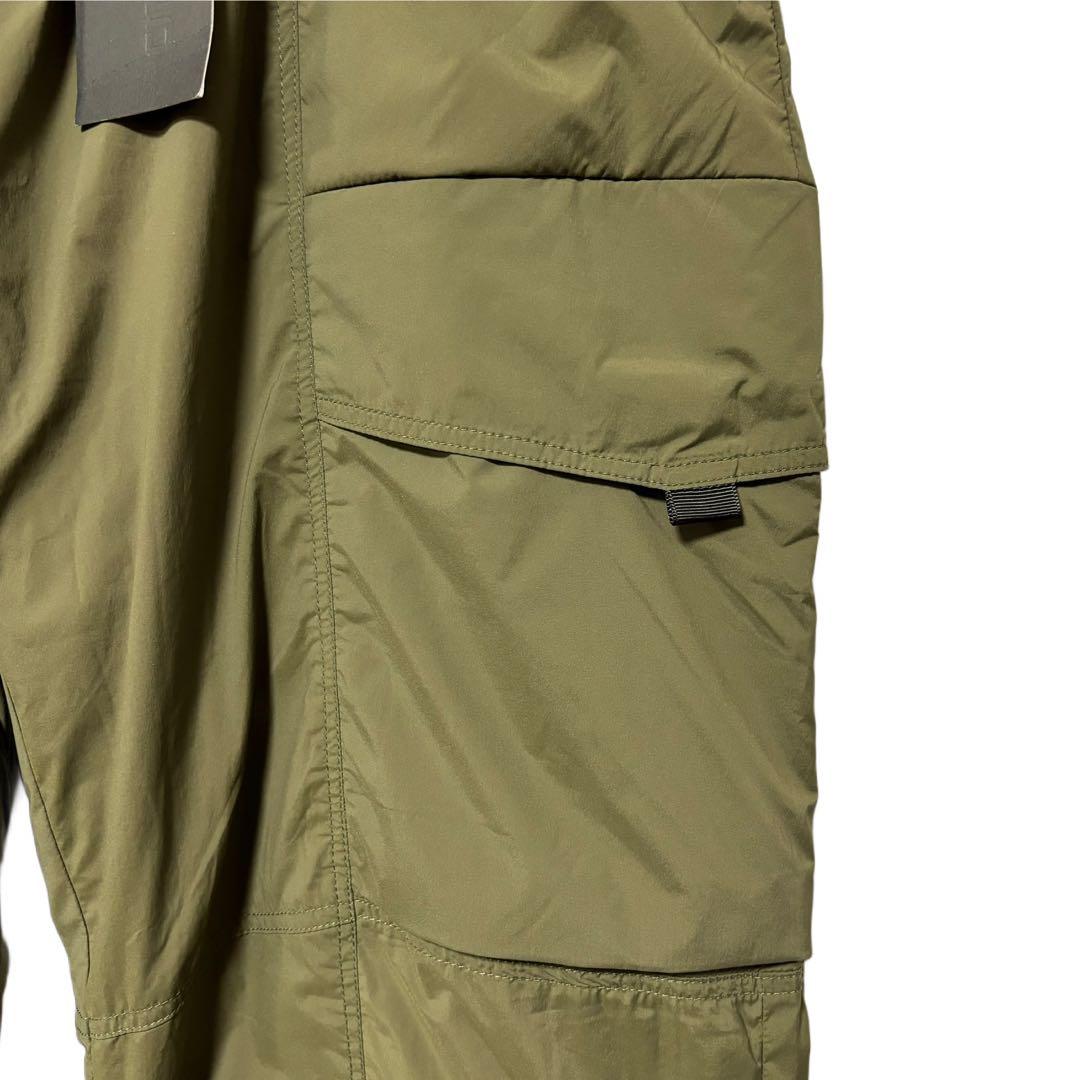ラッセルノ ゴルフ コンバット ポケット ナイロン ロングパンツ カーキ 2XL