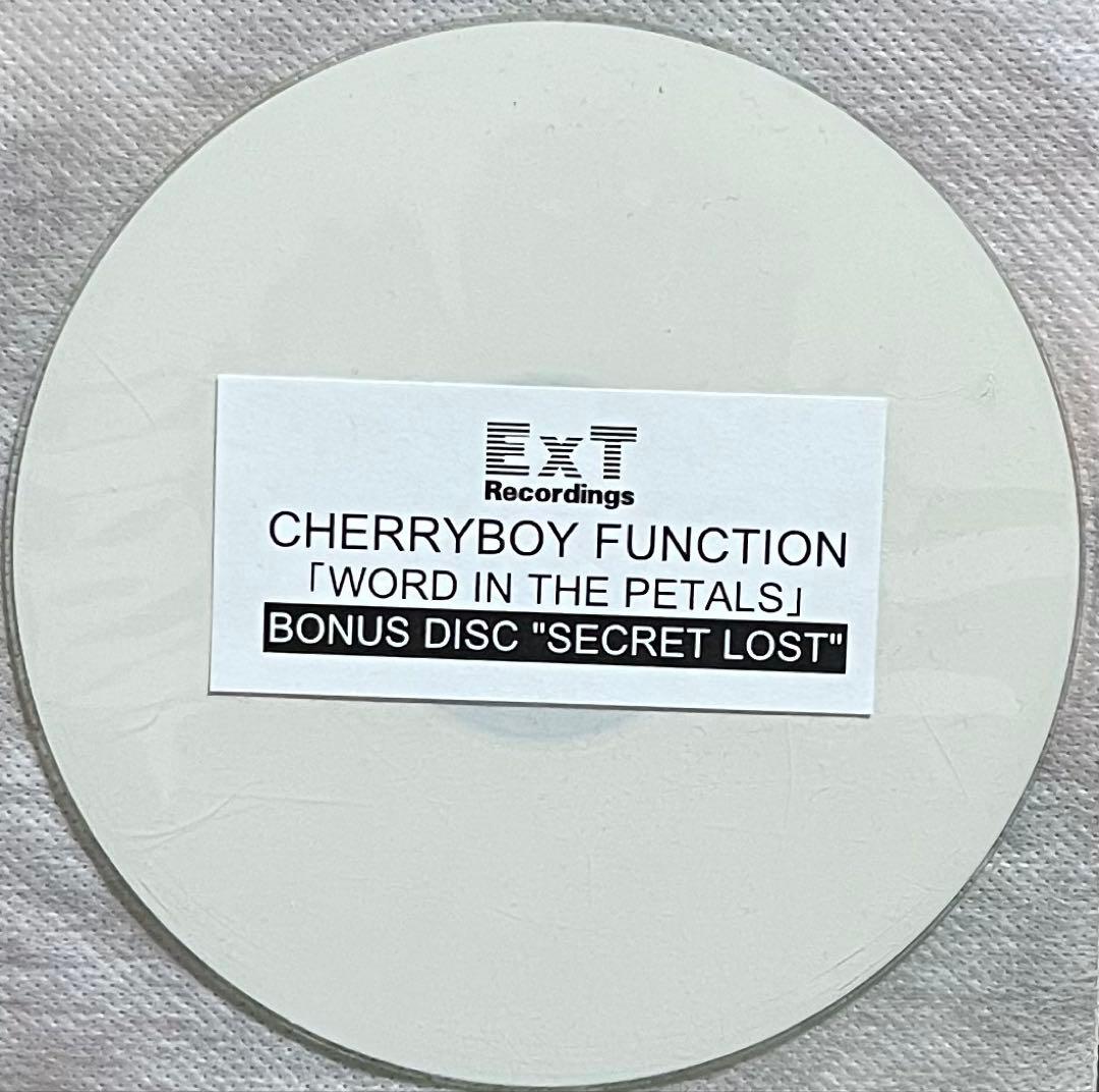 邦楽 WORD IN THE PETALS CHERRYBOY FUNCTION CD