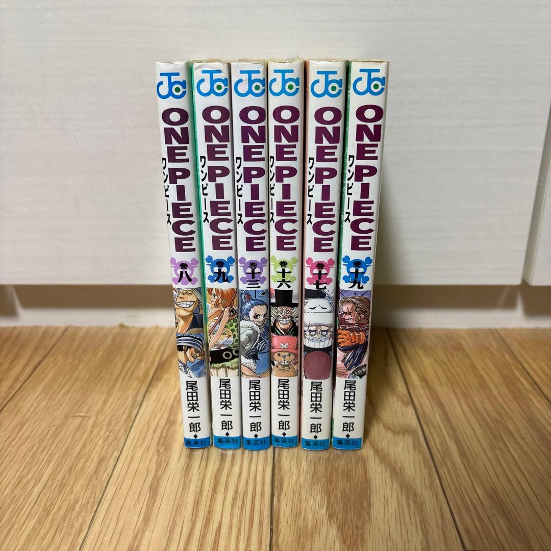 ONE PIECE 8.9.13.16.17.19 【初版】