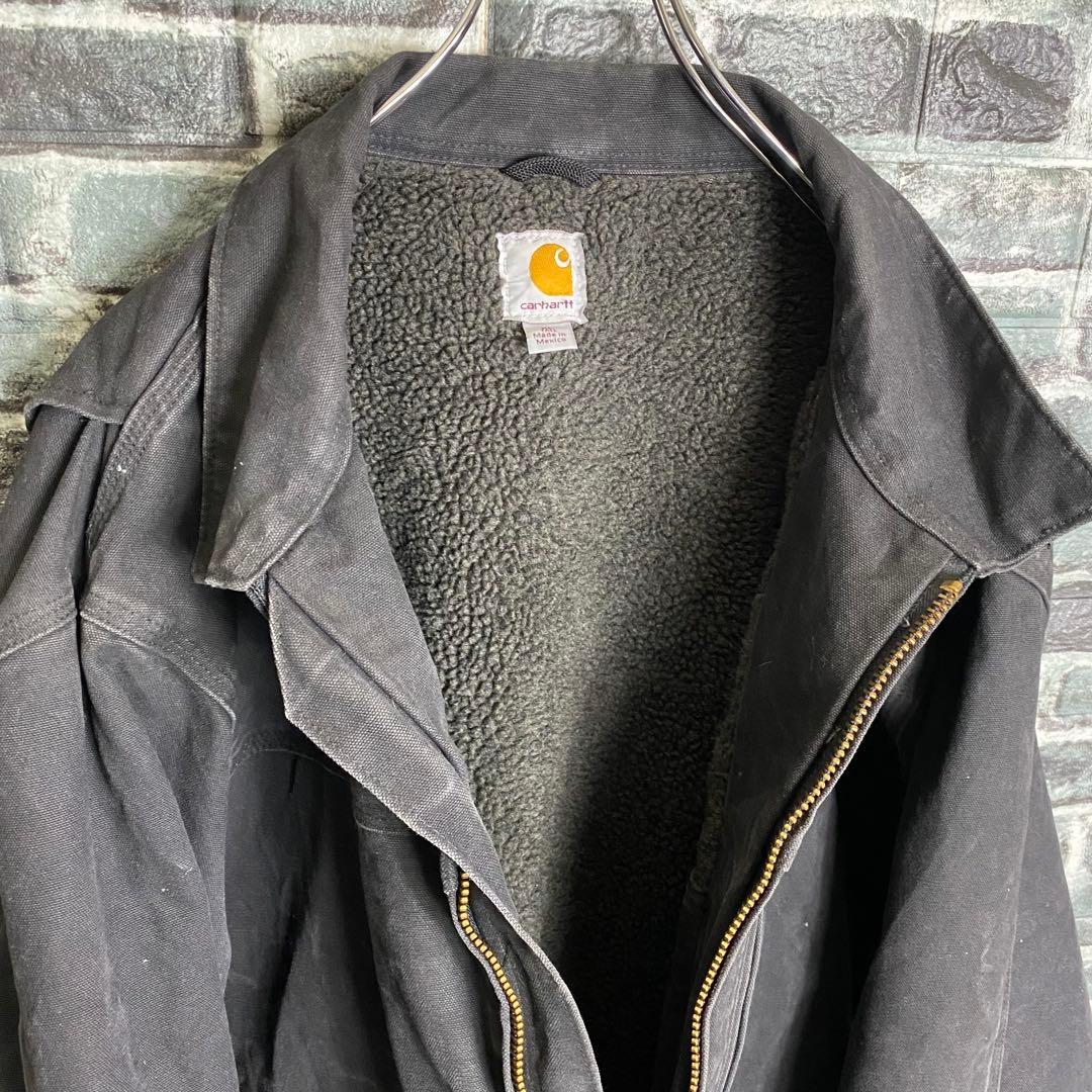 R*I様 カーハート リッジコート 90s XL ブラック 墨黒 ビッグシルエッ
