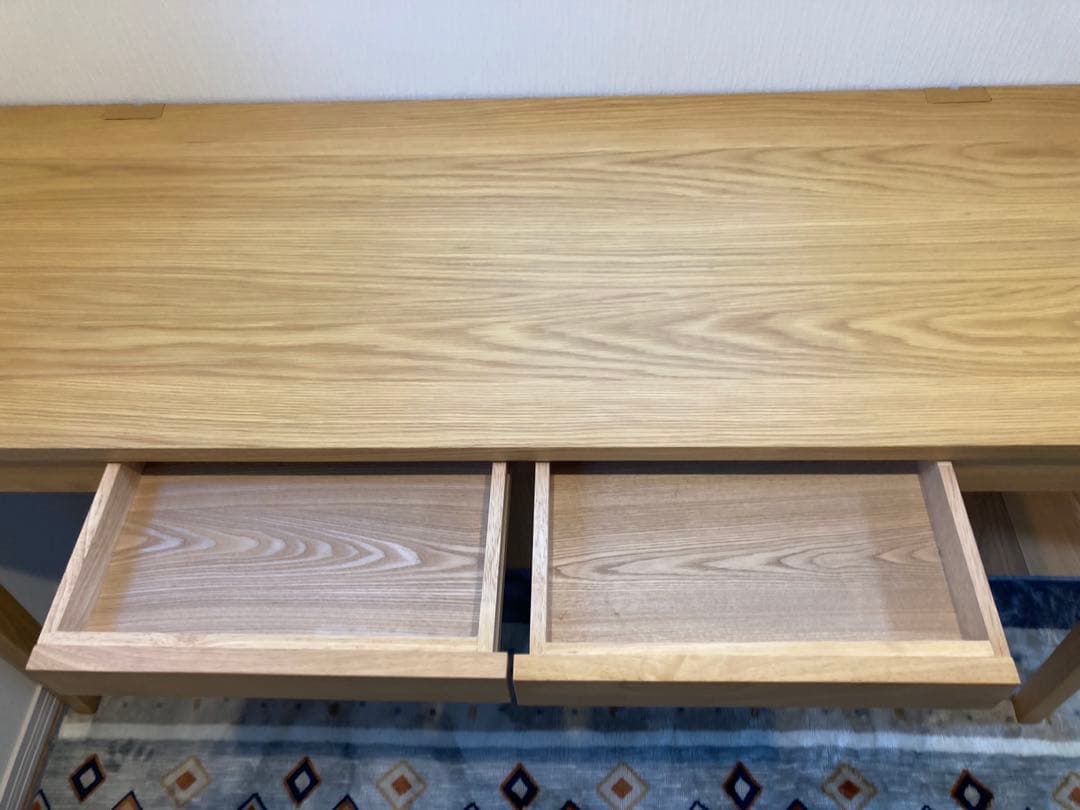 奥行きが選べるパソコンデスク　140×50×70 ベルメゾン