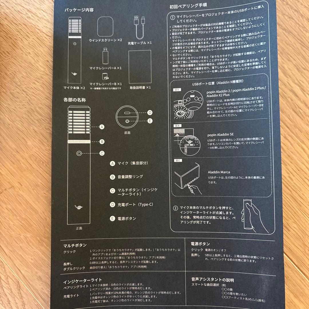Aladdin Mic 2 USBマイク 2本セット
