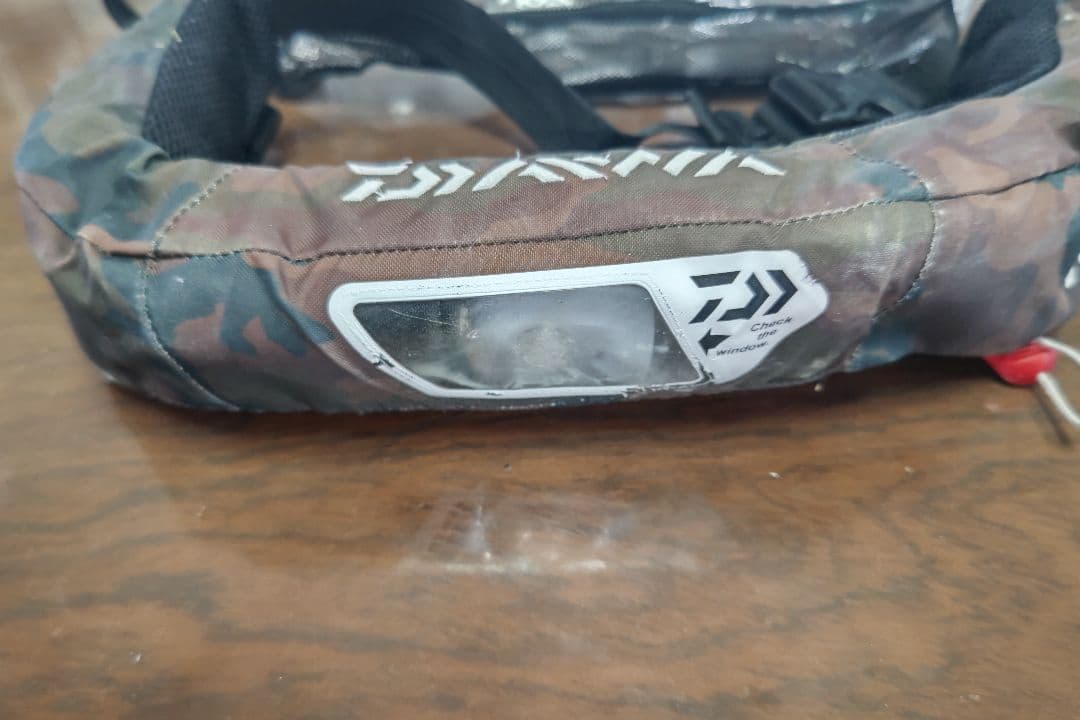 Daiwa ウエストライフジャケット 迷彩柄 DF 2207