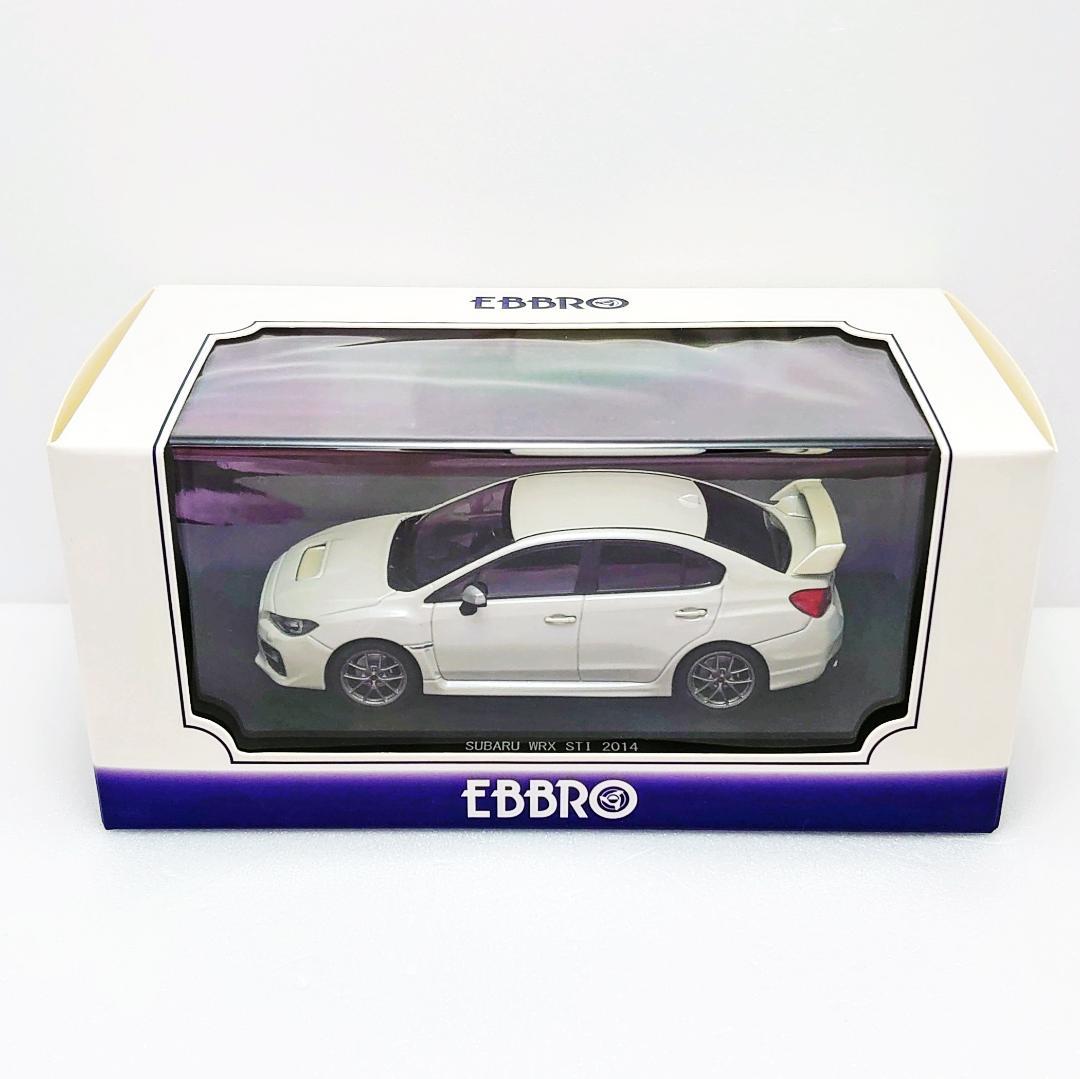 c*f様 《未使用》　EBBRO　スバル　WRX　STI　2014　ミニカー　S