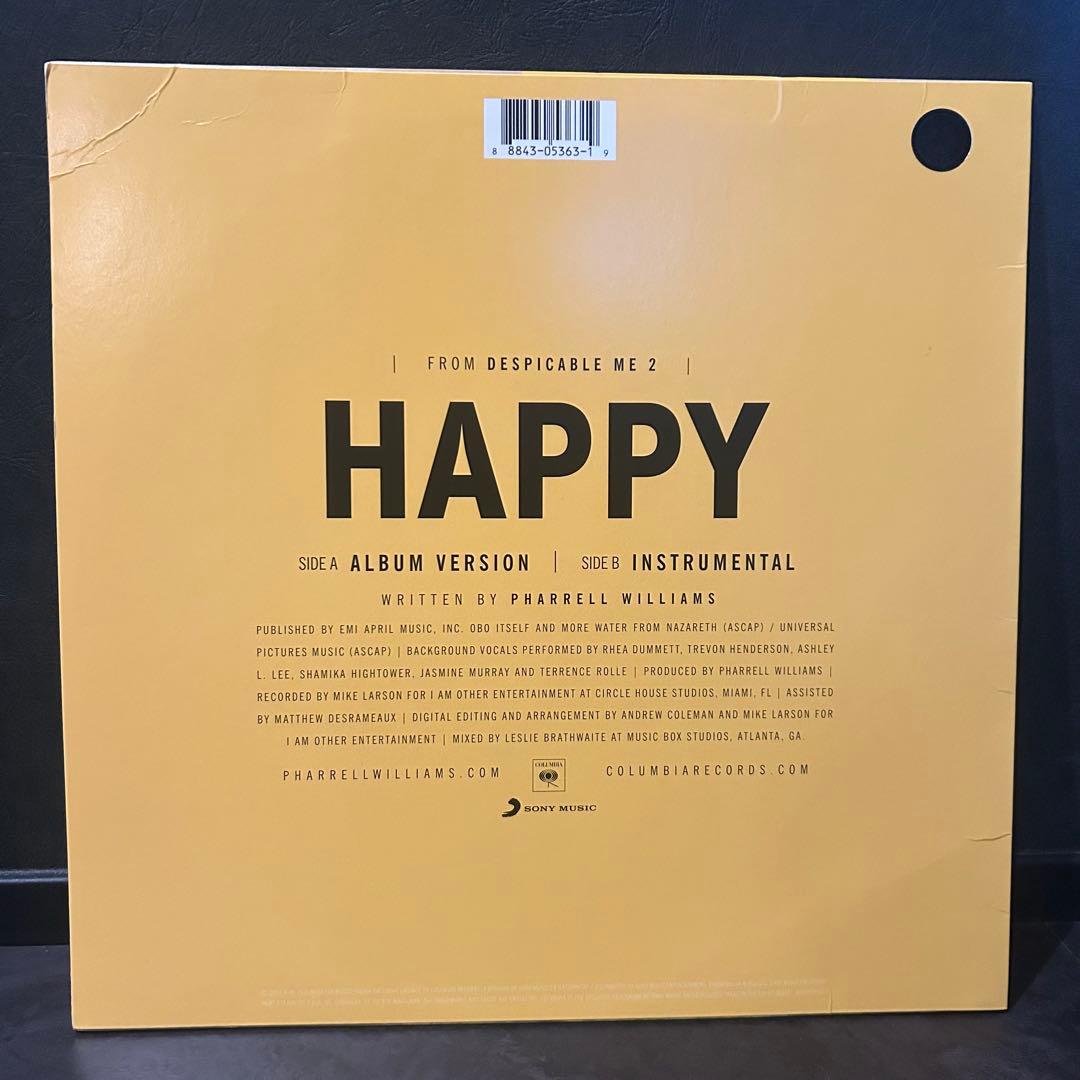 Pharrell Williams HAPPY レコード