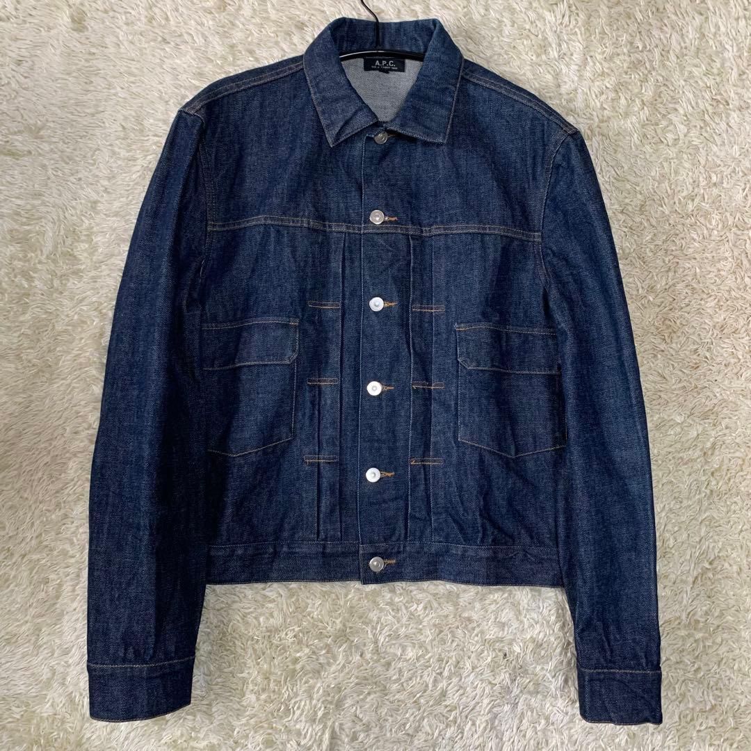 A.P.C. デニムジャケット 2nd イースト期 日本製 赤耳 L相当 90s