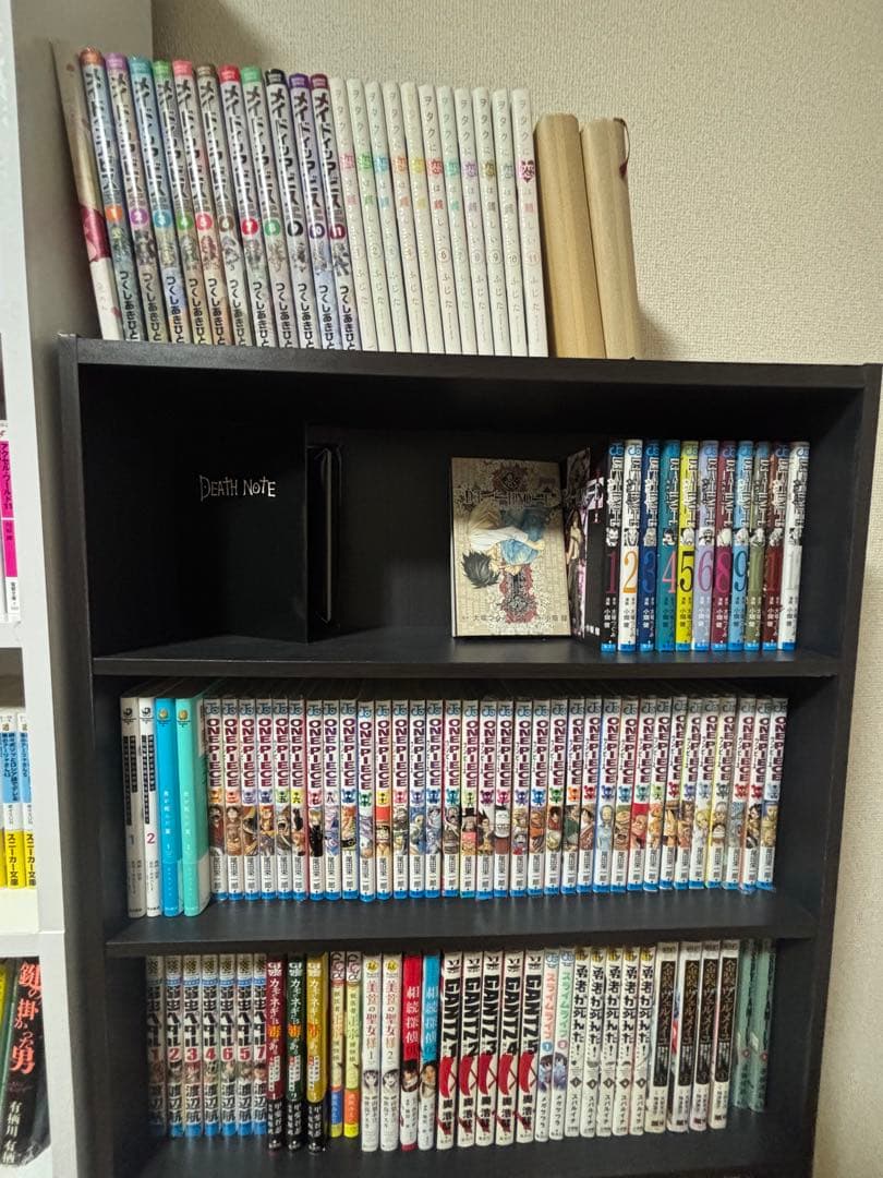漫画、ラノベ、小説全巻+本棚セット