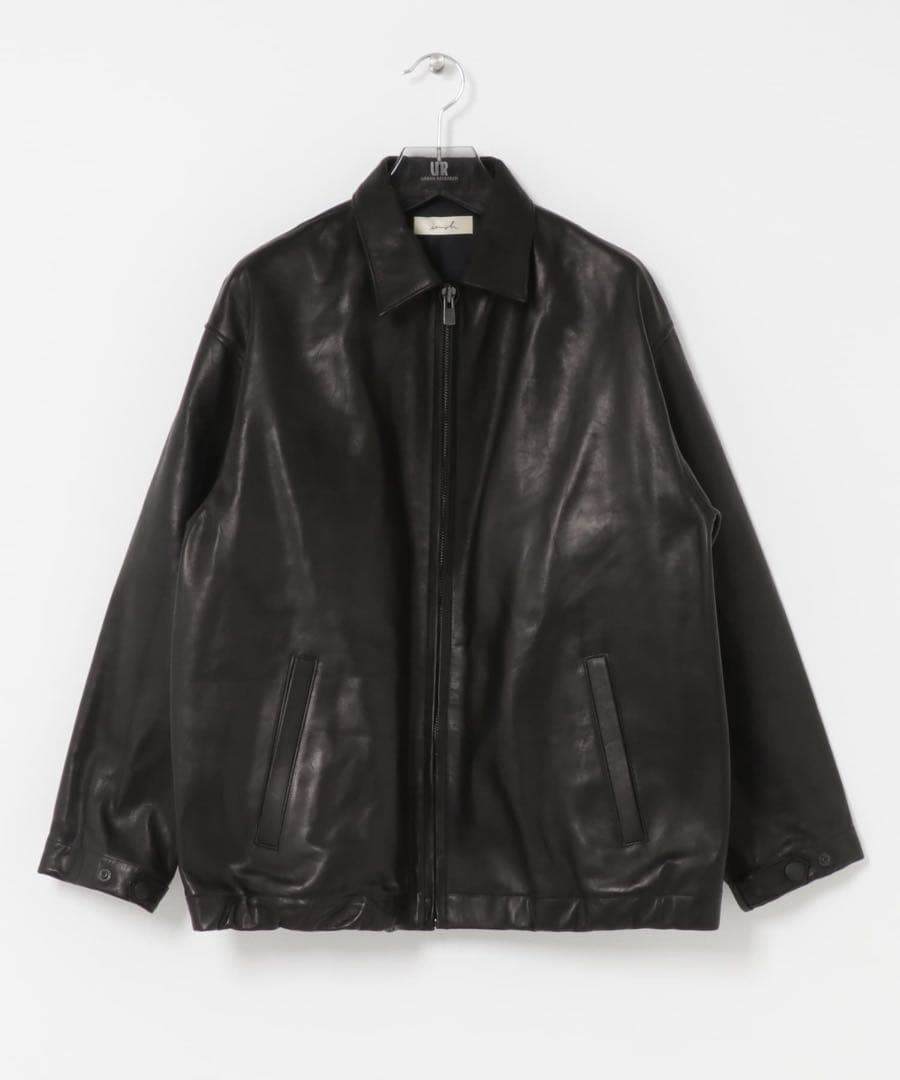 ジャケット・アウター semoh Horse Leather Zip Blouson
