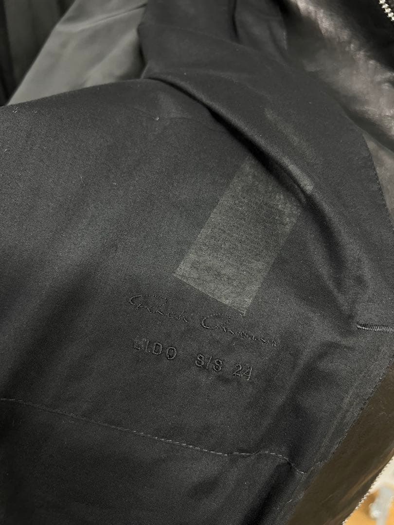 ジャケット・アウター RickOwens LIDO 22SS BRAD LEATHER BOXY JK
