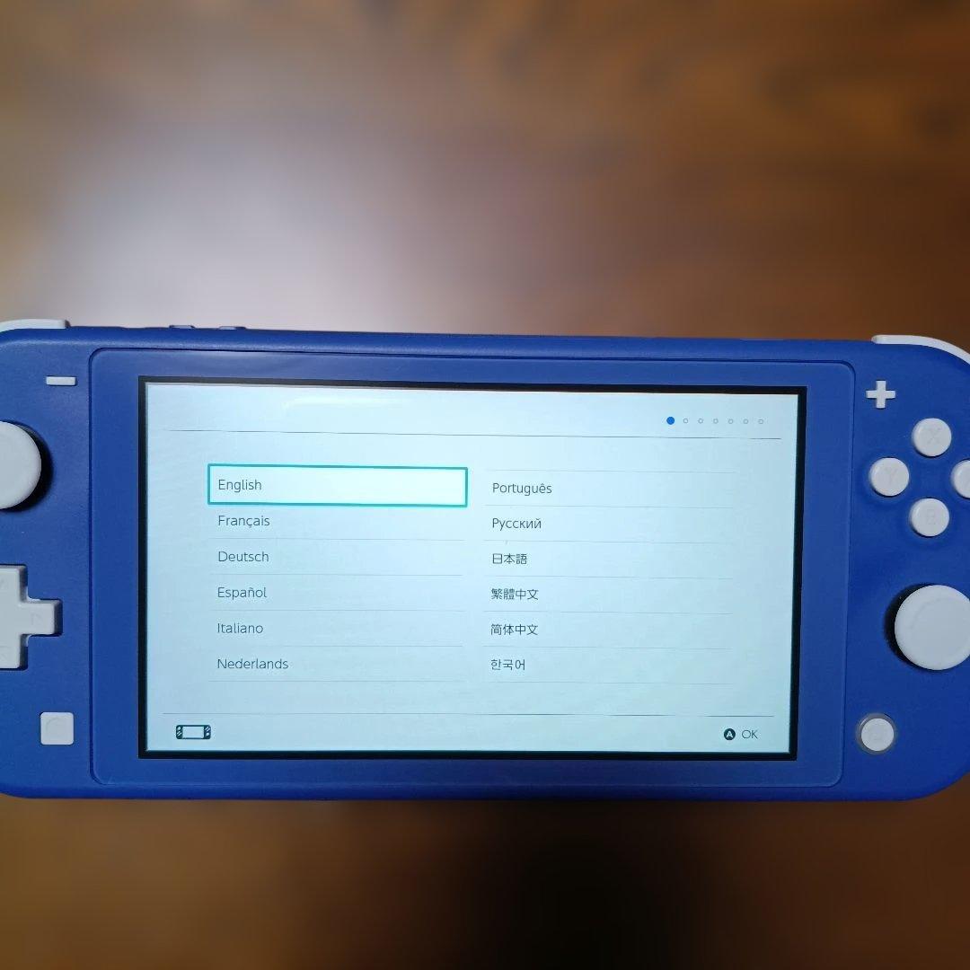 SDカード付き Nintendo Switch Lite ブルー スイッチライト