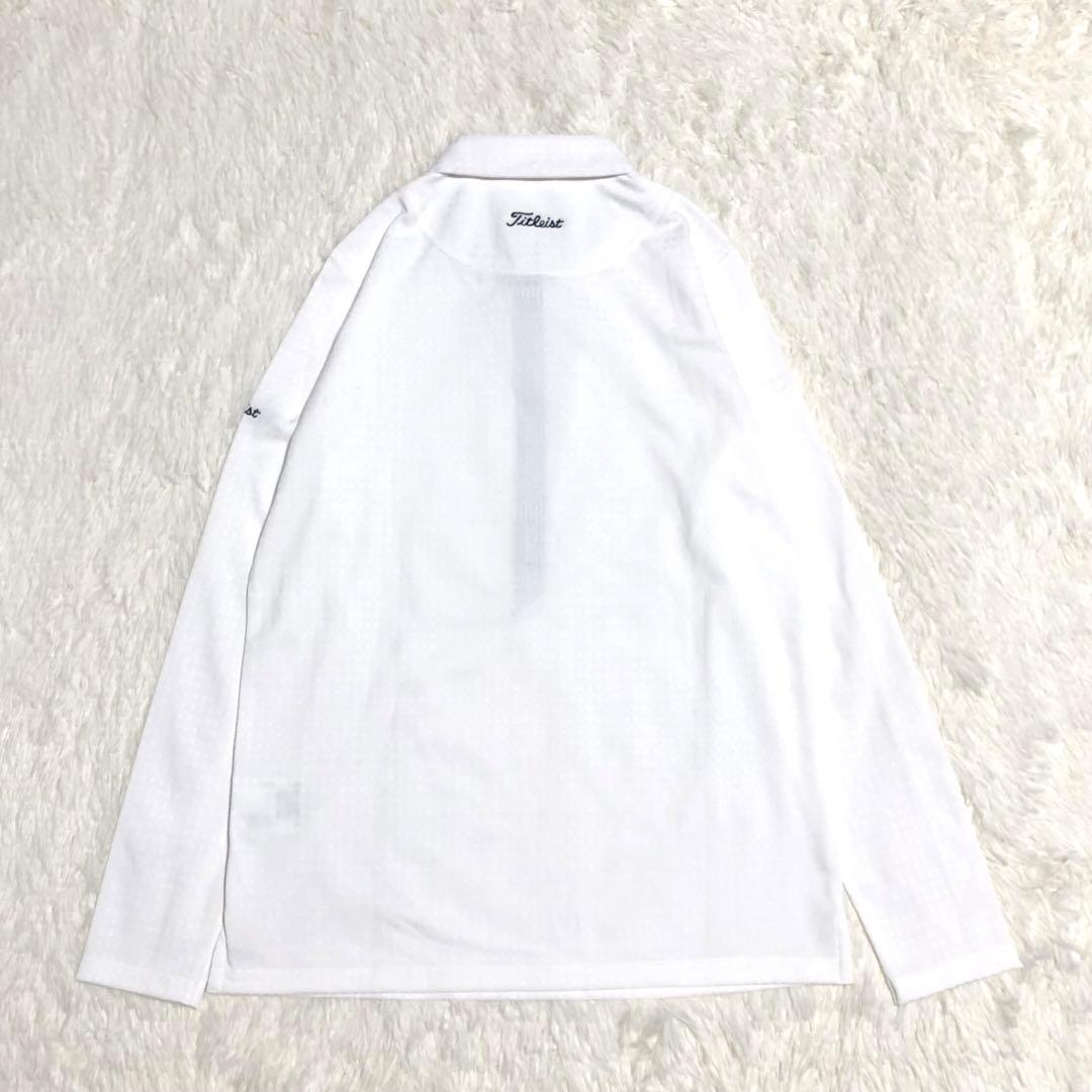 美品 タイトリスト セットアップ 長袖シャツ スカート L M星柄 白 黒