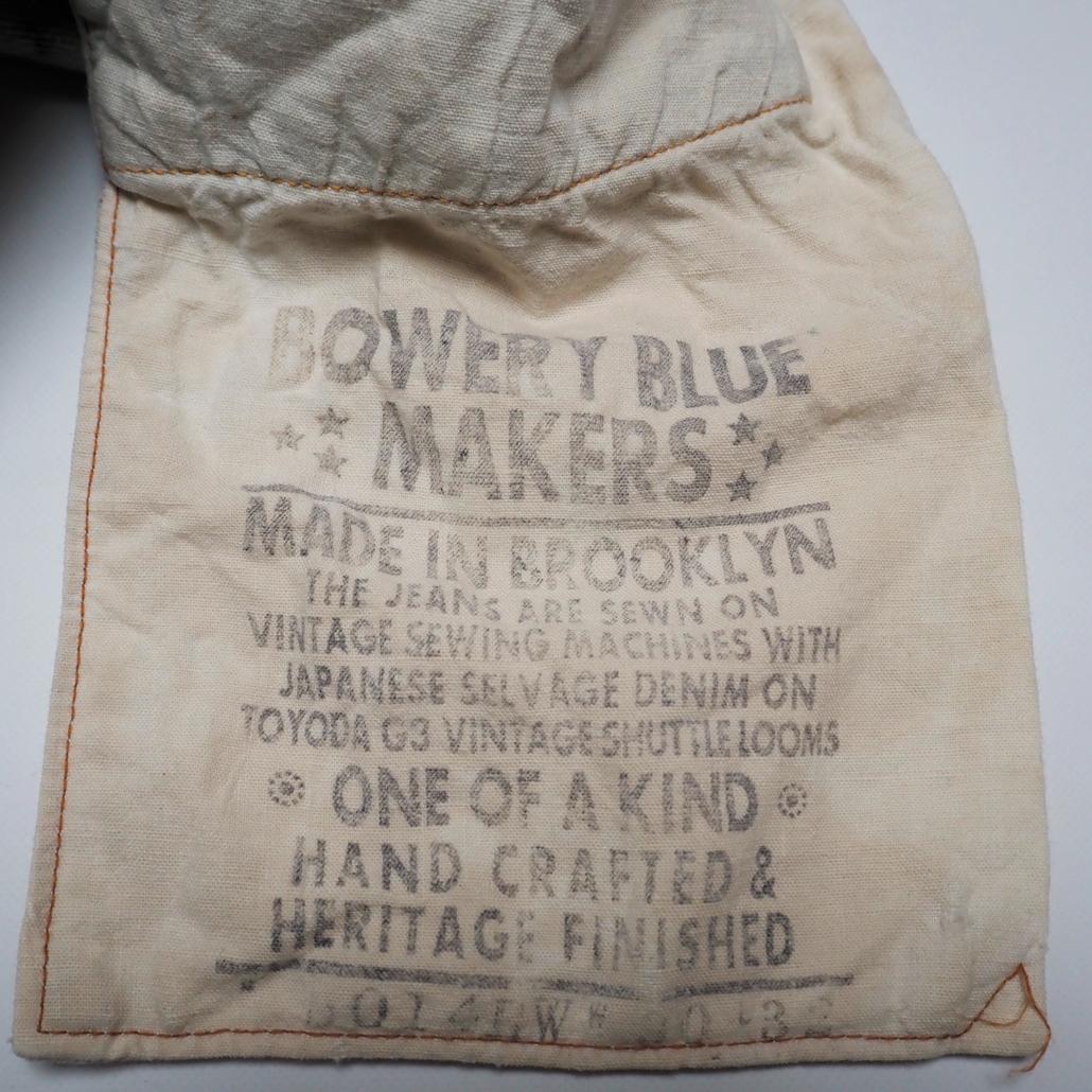 一点物 BOWERY BLUE MAKERS ブリーチデニムセットアップ