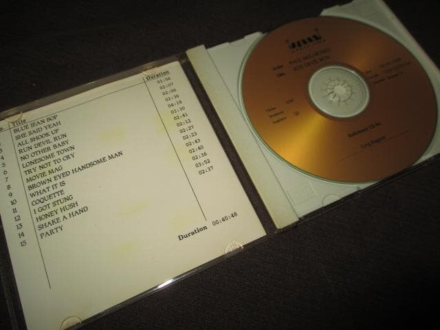 paul mccartney run devil run (送料込!!)