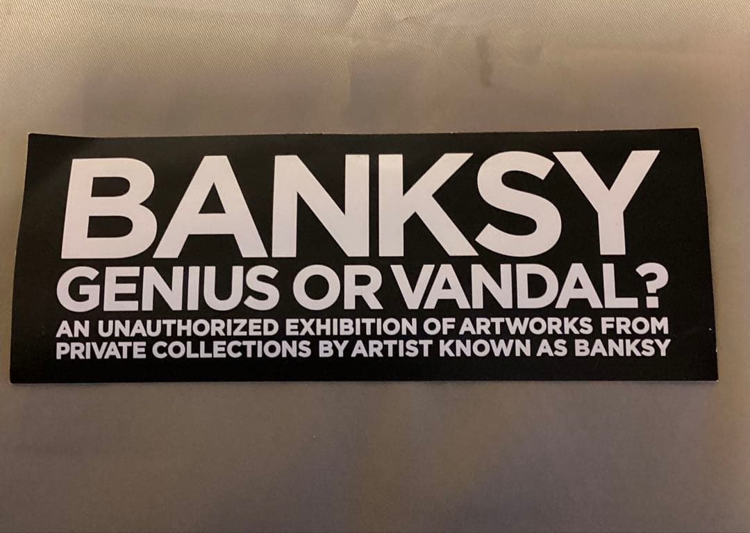 新品未開封 BANKSY バンクシー スケートボード板