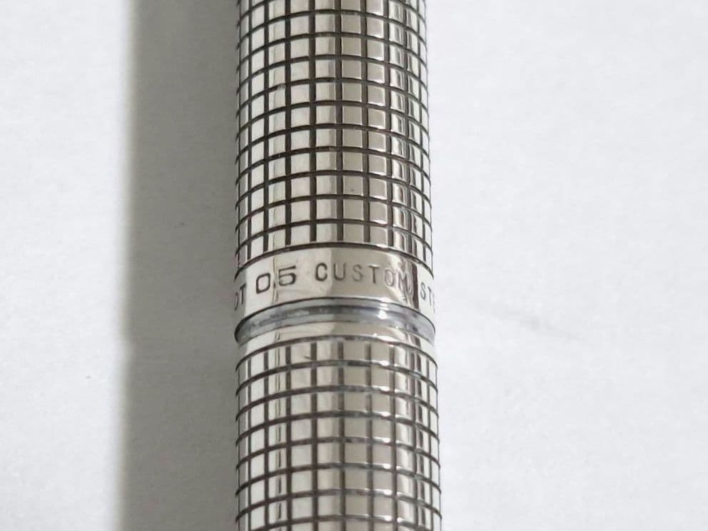 美品　PILOT CUSTOM パイロットカスタム　0.5　スターリングシルバー