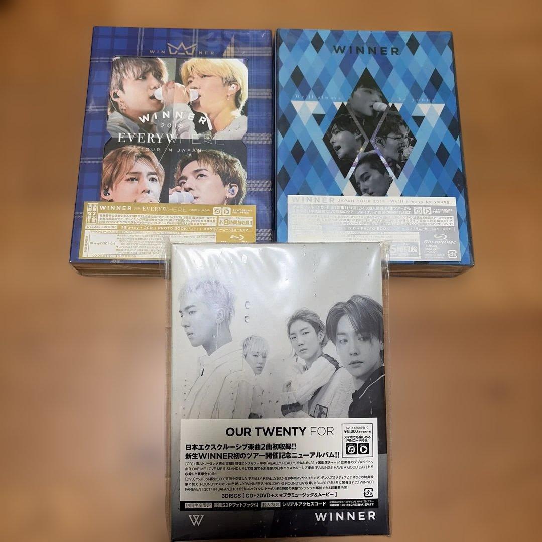 WINNER CD dvd Blu-ray まとめ売り k-pop 韓国