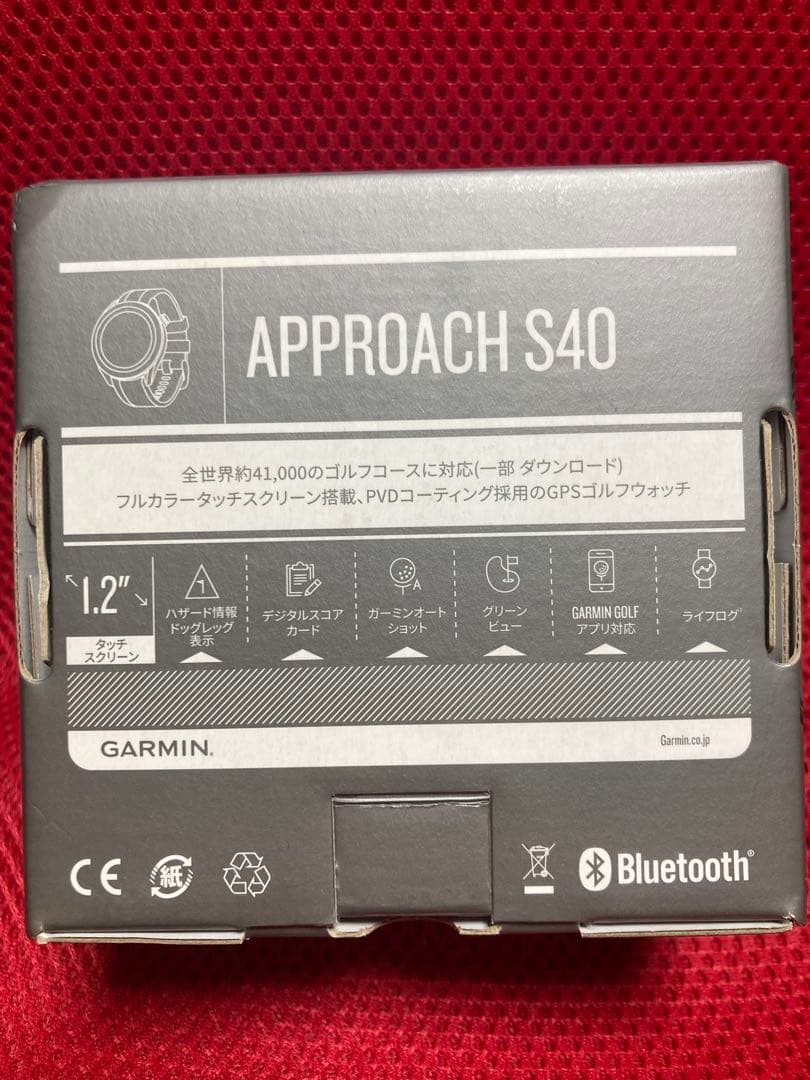 GARMIN APPROACH S40 GPSゴルフウォッチ未使用品
