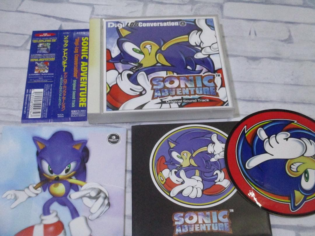 ソニックアドベンチャー オリジナル・サウンドトラック　サントラ　CD　帯付き